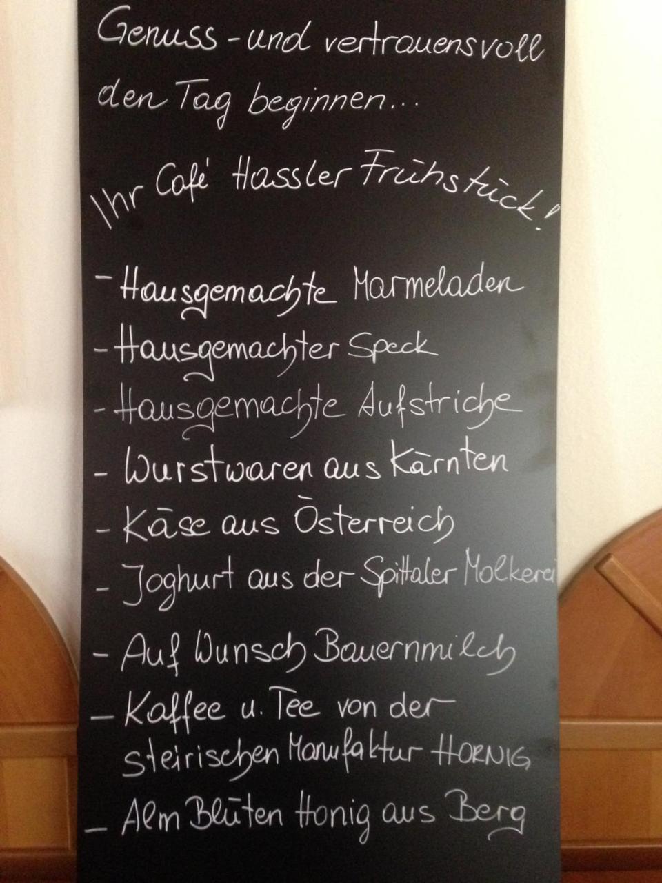 Restaurant - Cafe - Pension Hassler Berg im Drautal Luaran gambar